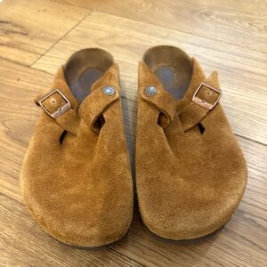 Birkenstock Boston clog women’s 39, mink suede
